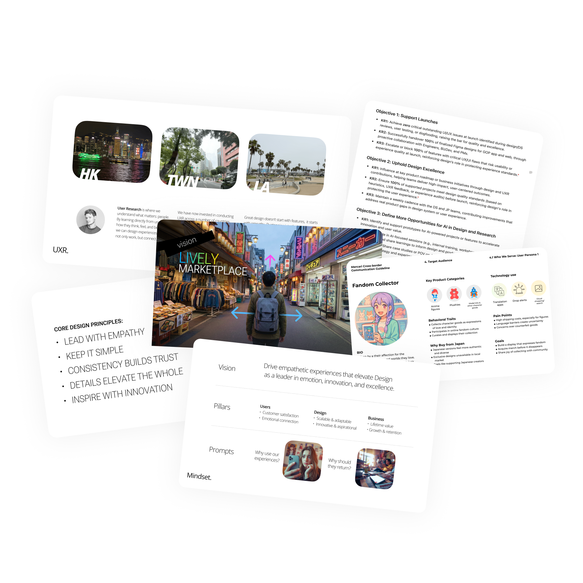Design process and roadmap